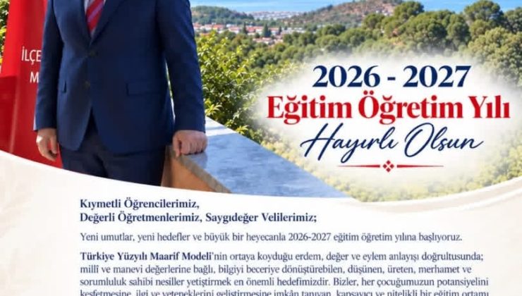 Ramazan Esmen’in yeni eğitim dönemi mesajı