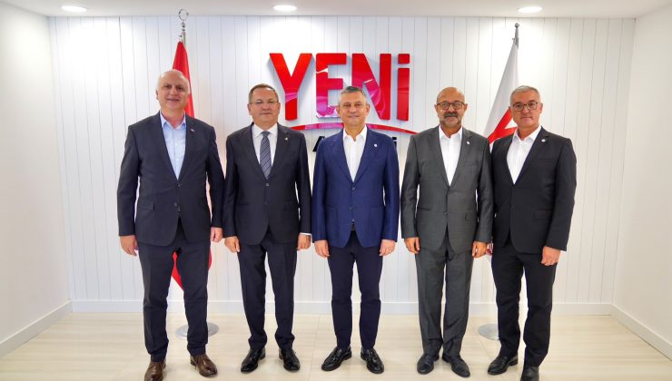 Mesut Ergin’den Özgür Özel’e ziyaret