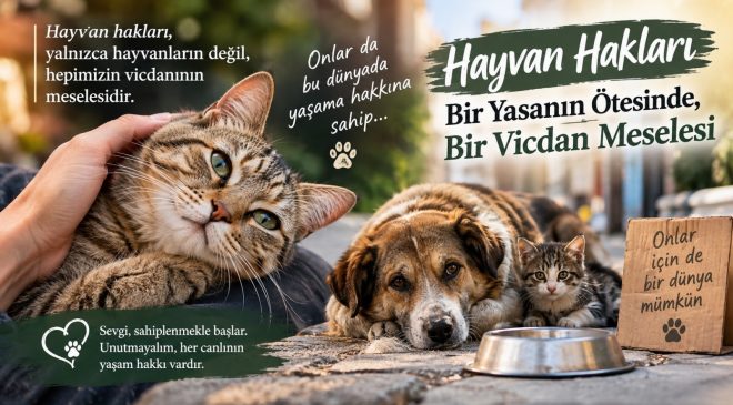 HAYVAN HAKLARI: BİR YASANIN ÖTESİNDE VİCDAN MESELESİ