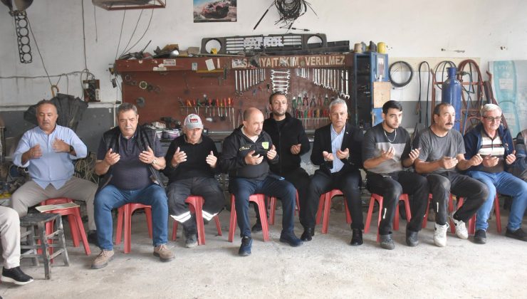 Başkan Yardımcısı Taşkın ve meclis üyeleri hayır programına katıldı