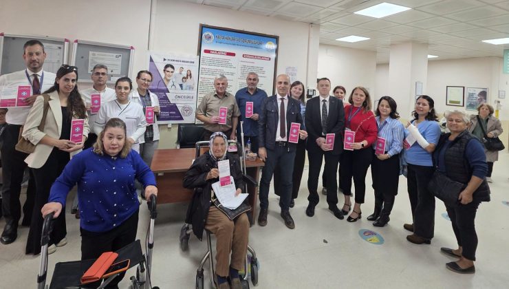 Edremit Devlet Hastanesi’nde Hasta Hakları Günü kapsamında bilgilendirme etkinliği