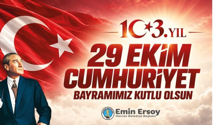29 Ekim Cumhuriyet Bayaramınız kutlu olsun.