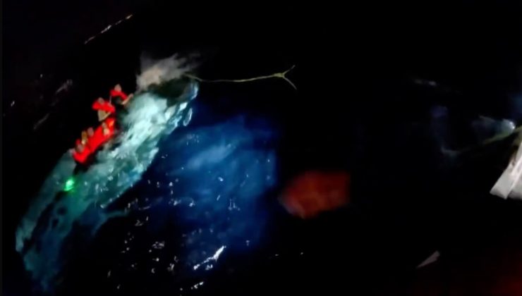 Ayvalık’ta tekne faciası, batan teknede bir kişi hayatını kaybetti